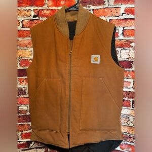 CARHARTT VQ186 Quilt Lined Men’s Vest Size M